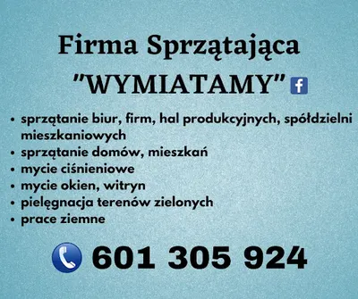 Firma sprzątająca „Wymiatamy”